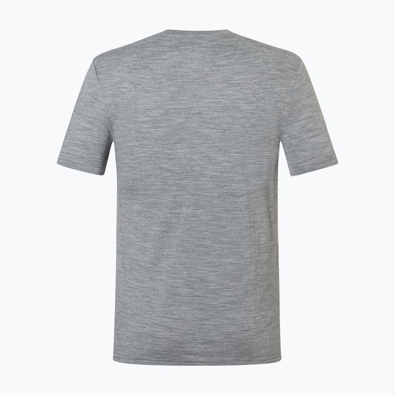 Vyriški marškinėliai super.natural Gogeanie cashmere grey melange/various 5