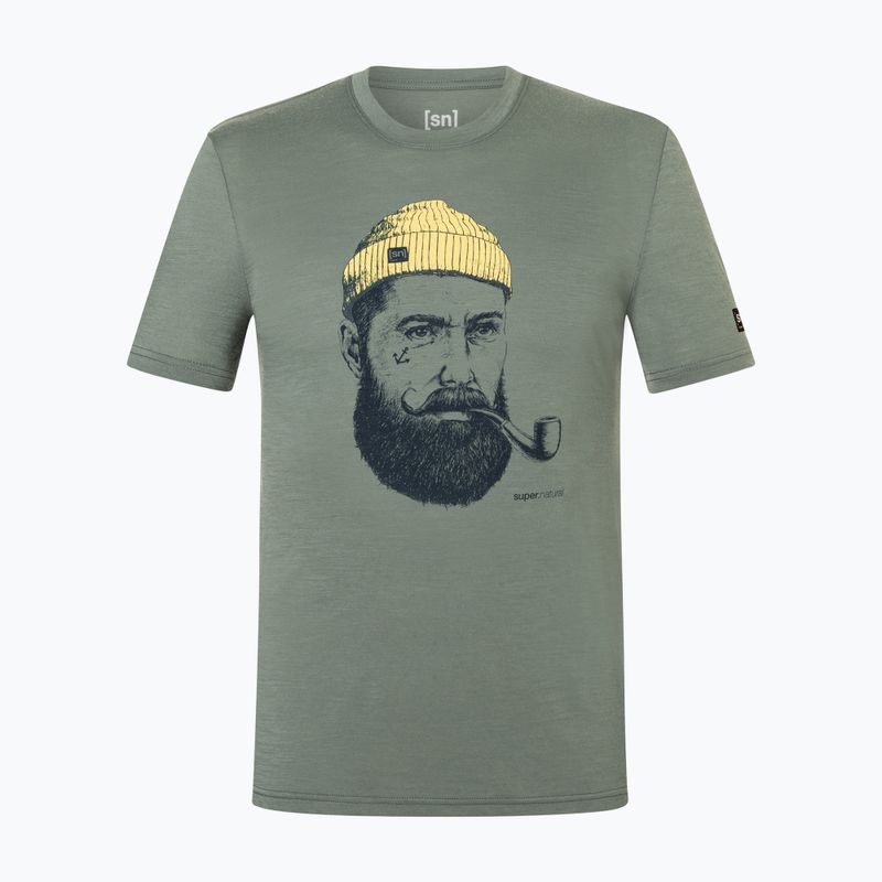 Vyriški marškinėliai Super.Natural Sailor Tee eucalyptus/blueberry/aspen gold 4