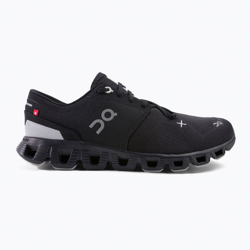 Vyriški bėgimo bateliai On Cloud X 3 black 6098705 2