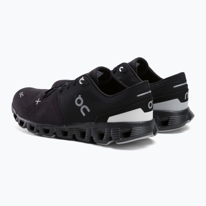 Vyriški bėgimo bateliai On Cloud X 3 black 6098705 3