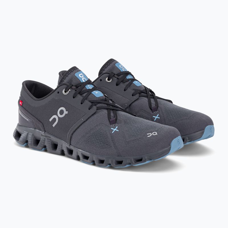 Vyriški bėgimo bateliai On Cloud X 3 grey 6098703 4