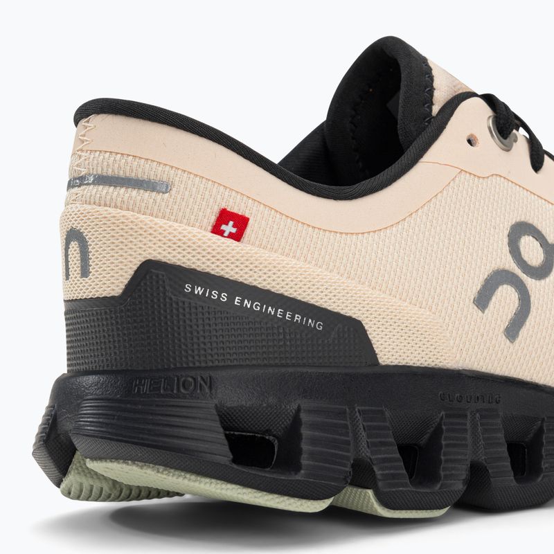 Moteriški bėgimo bateliai On Cloud X 3 beige 6098694 12