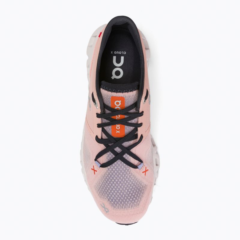 Moteriški bėgimo bateliai On Cloud X 3 pink 6098691 8