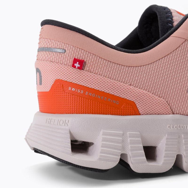 Moteriški bėgimo bateliai On Cloud X 3 pink 6098691 11