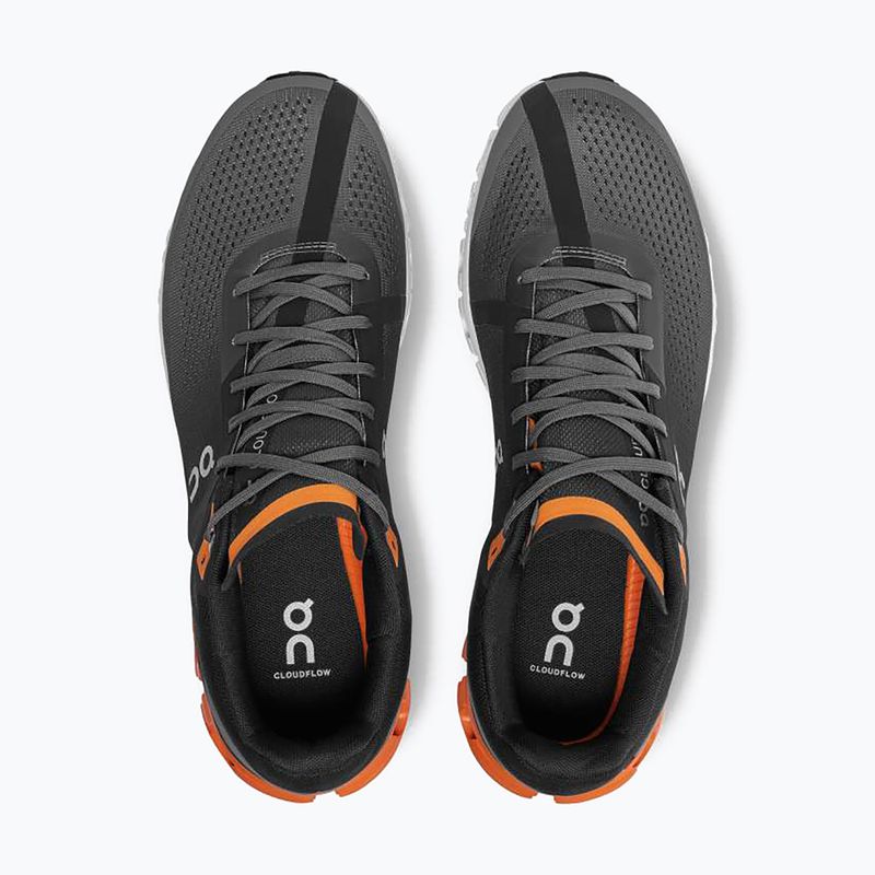 Vyriški bėgimo bateliai On Cloudflow black/grey 3598398 12