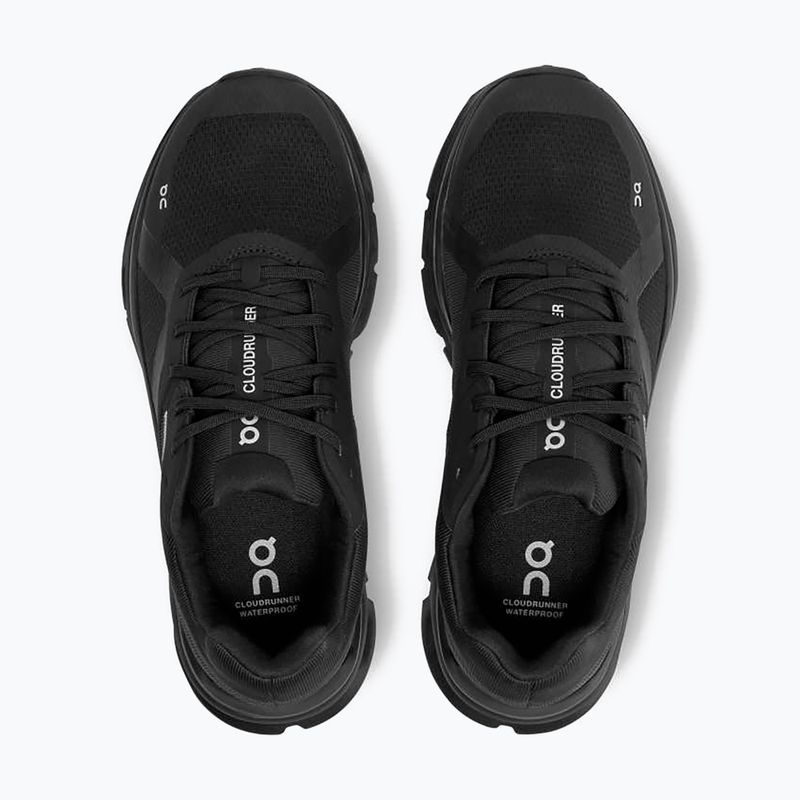 Vyriški bėgimo bateliai On Cloudrunner Waterproof black 5298639 14