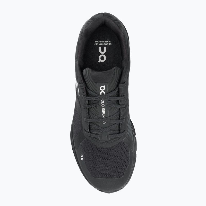 Vyriški bėgimo bateliai On Cloudrunner Waterproof black 5298639 6