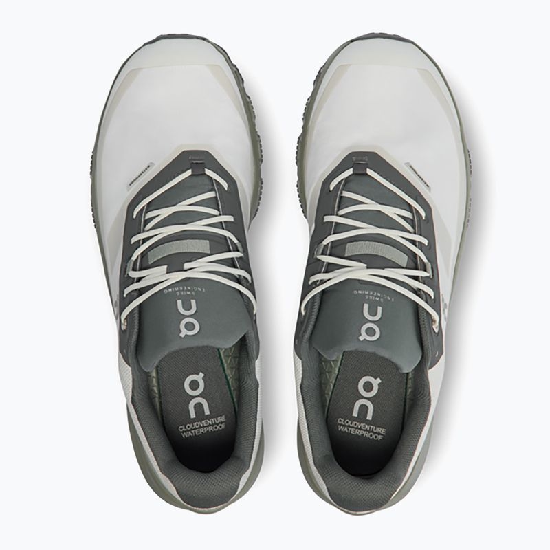 Vyriški bėgimo bateliai On Cloudventure Waterproof ice/kelp 15