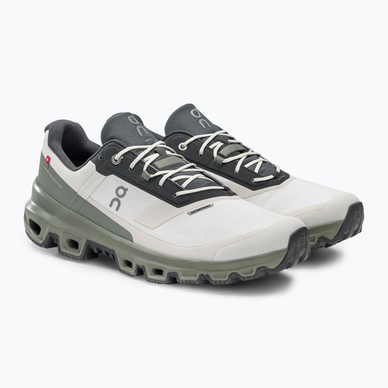 Vyriški bėgimo bateliai On Running Cloudventure Waterproof ice/kelp 4