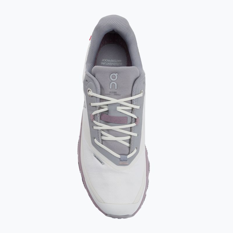 Moteriški bėgimo bateliai On Cloudventure Waterproof Ice/Heron 3298576 8