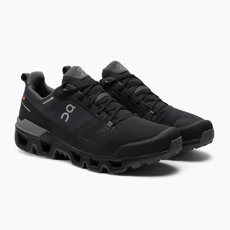 Vyriški trekingo batai On Cloudwander Waterproof black/eclipse 7398606 5