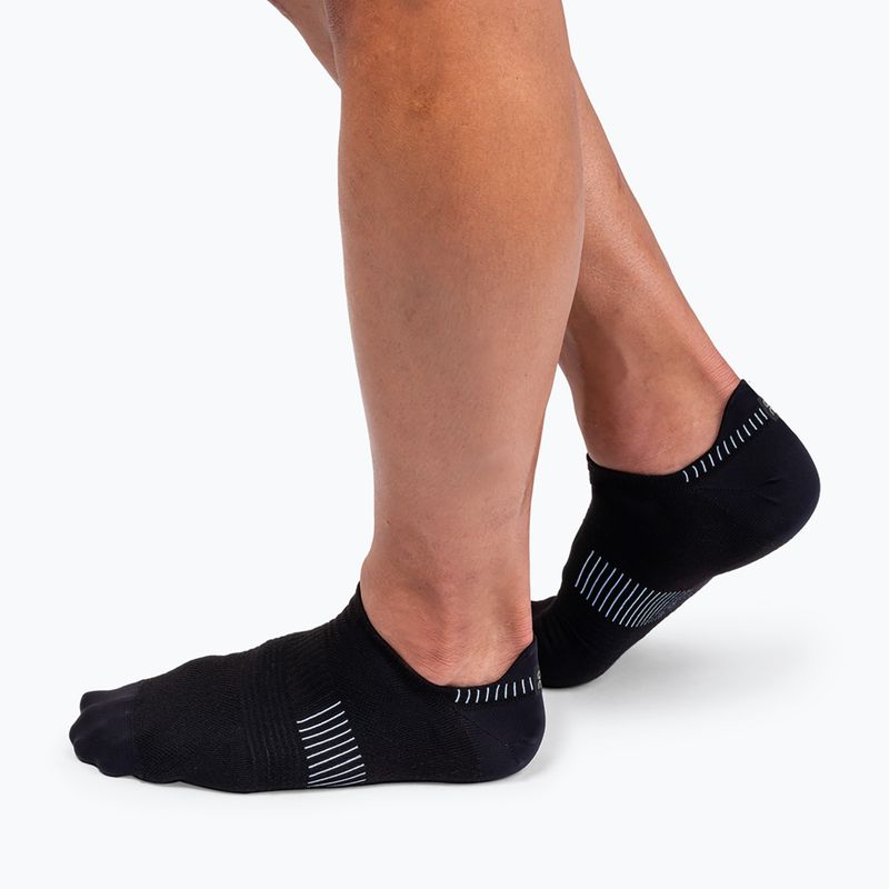 Vyriškos bėgimo kojinės On Ultralight Low black/white 2