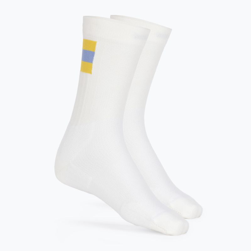 Vyriškos kojinės On Tennis white/mustard