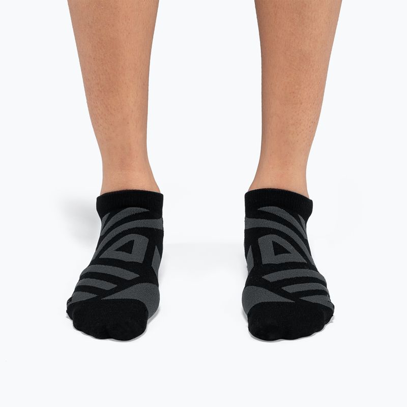 Moteriškos bėgimo kojinės On Performance Low black/shadow 3