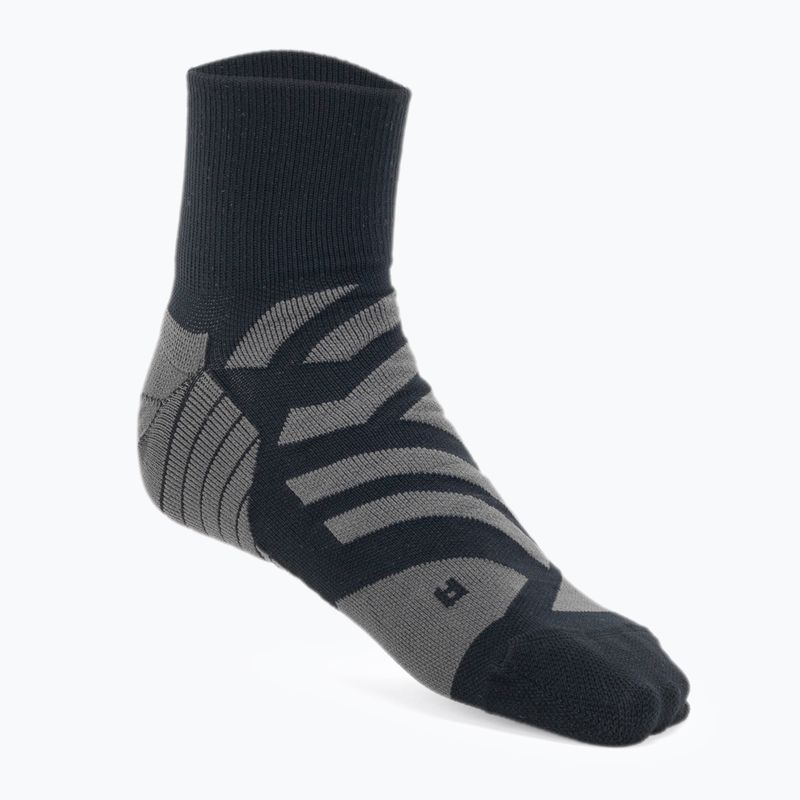 Vyriškos bėgimo kojinės On Performance Mid black/shadow 3