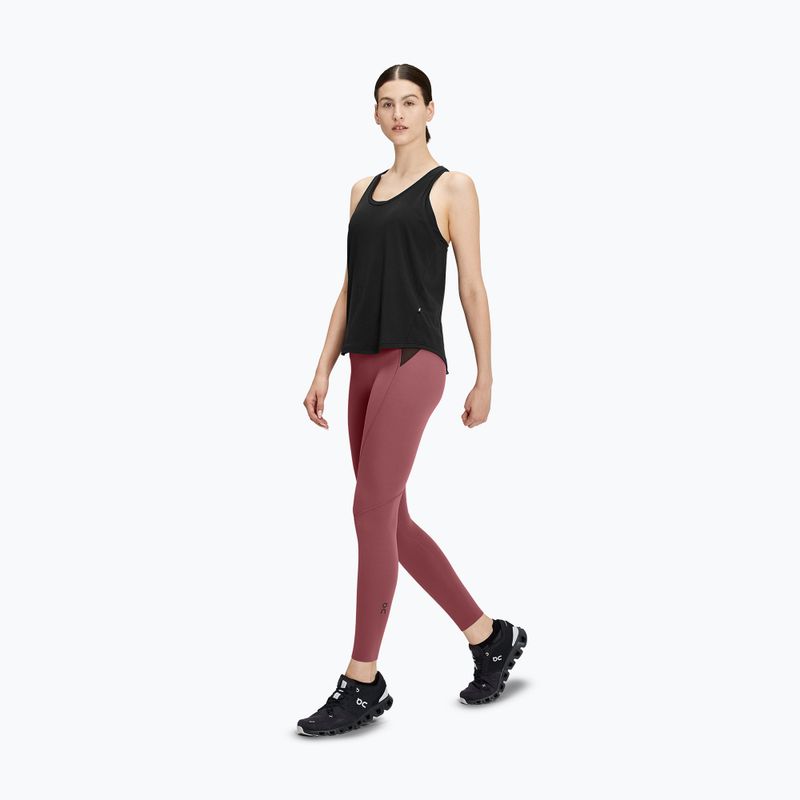Moteriški bėgimo marškinėliai On Running Focus Top black 2