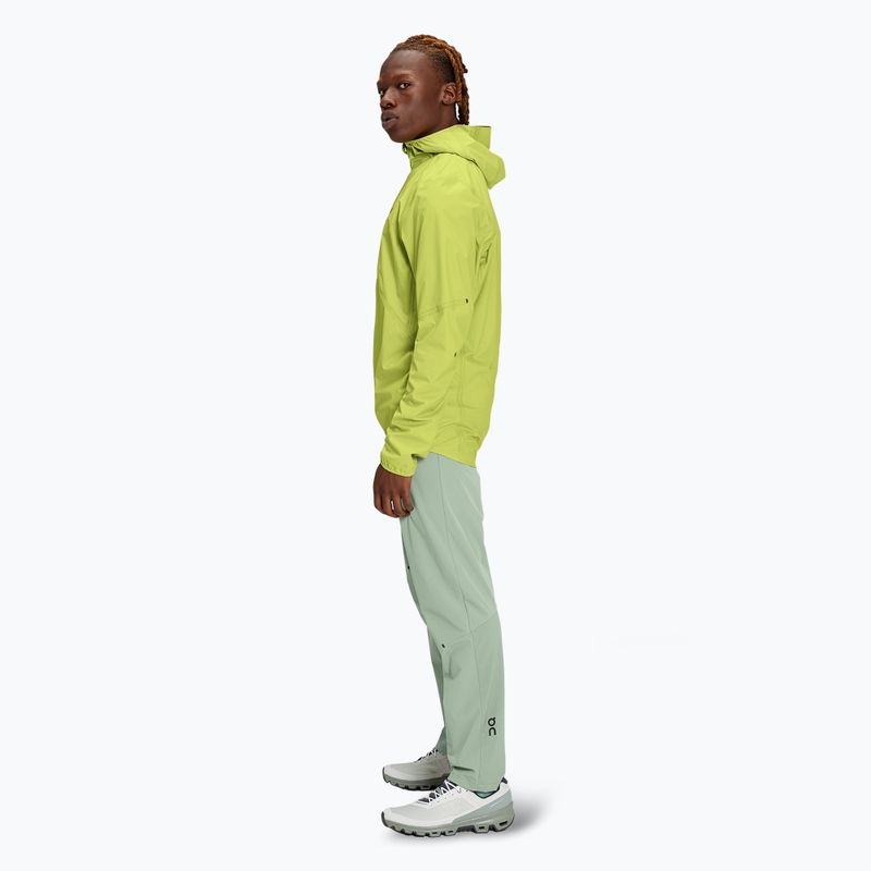 Vyriška bėgimo striukė On Running Waterproof Anorak zest 2