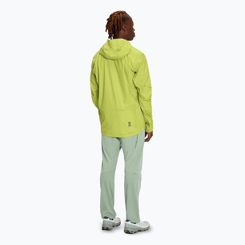 Vyriška bėgimo striukė On Running Waterproof Anorak zest 3