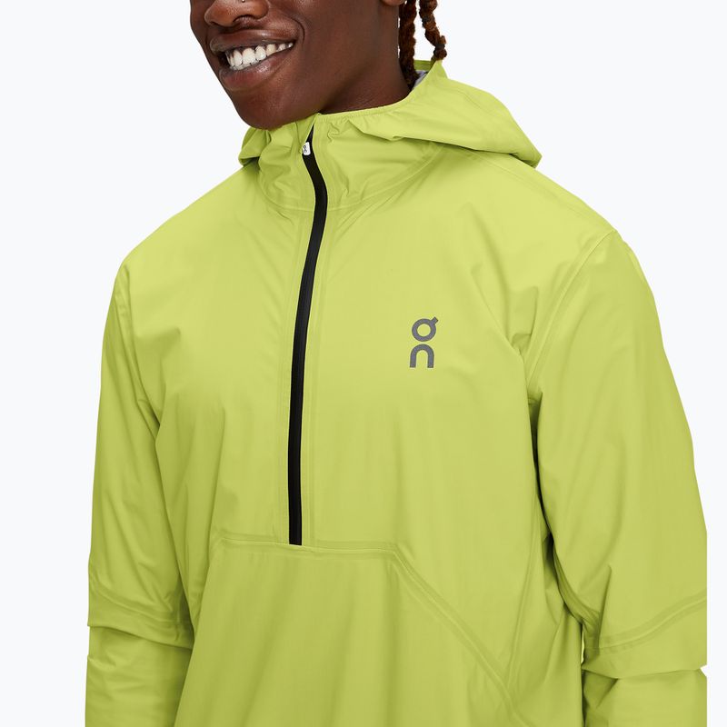 Vyriška bėgimo striukė On Running Waterproof Anorak zest 6