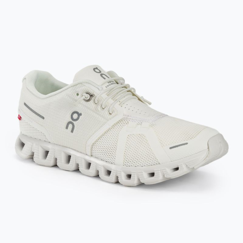 Moterų bėgimo bateliai On Cloud 5 undyed-white/white