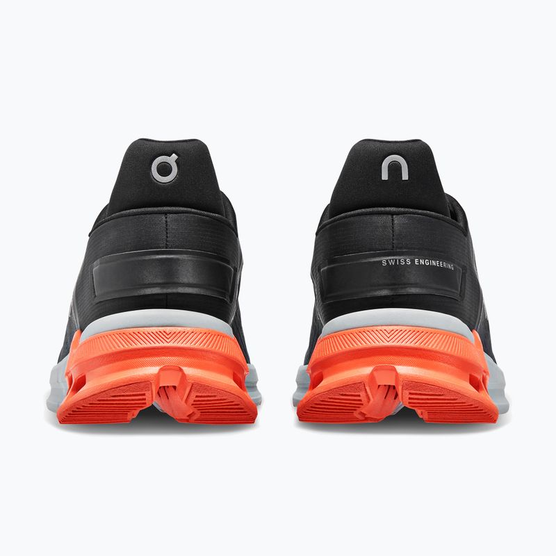 Vyriški bėgimo bateliai On Cloudnova Flux black/flame 8