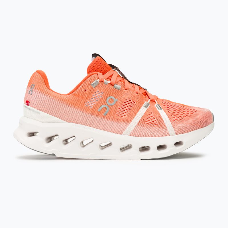Vaikiški bėgimo batai On Cloudsurfer flame/white 2