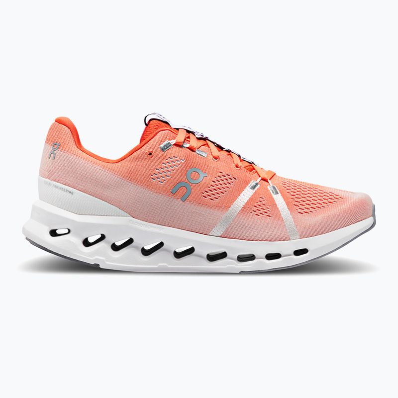 Vaikiški bėgimo batai On Cloudsurfer flame/white 9