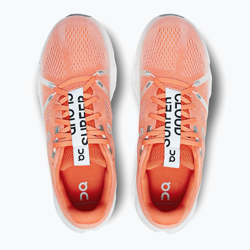 Vaikiški bėgimo batai On Cloudsurfer flame/white 13