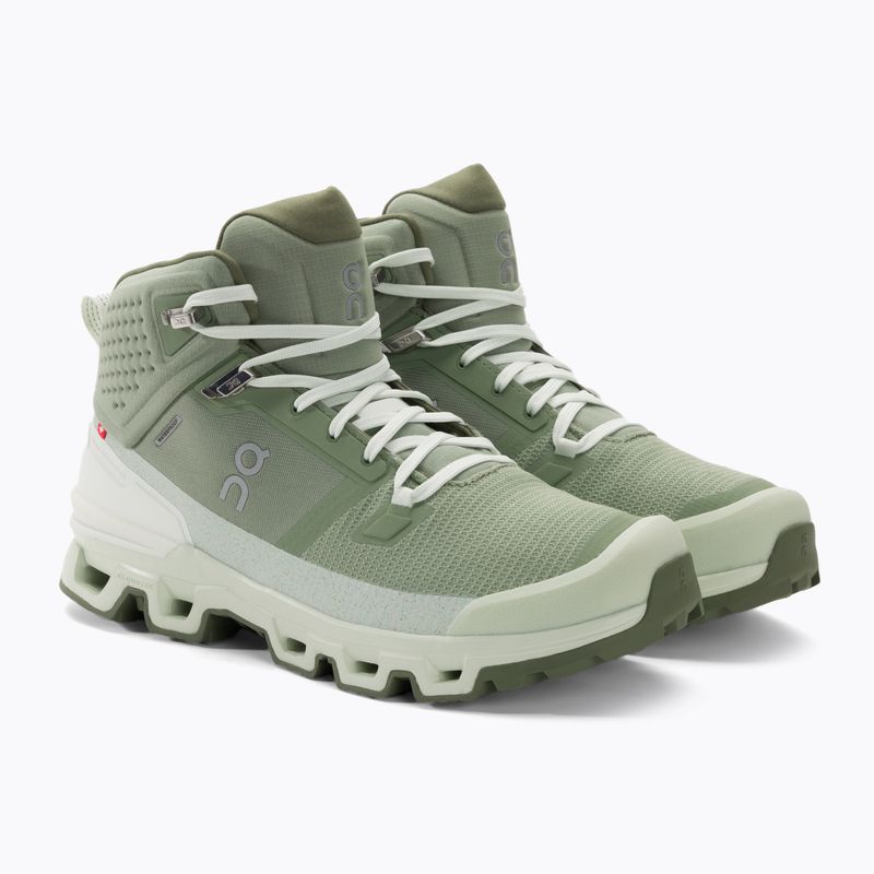 Vyriški trekingo batai On Cloudrock 2 Waterproof reseda/aloe 4