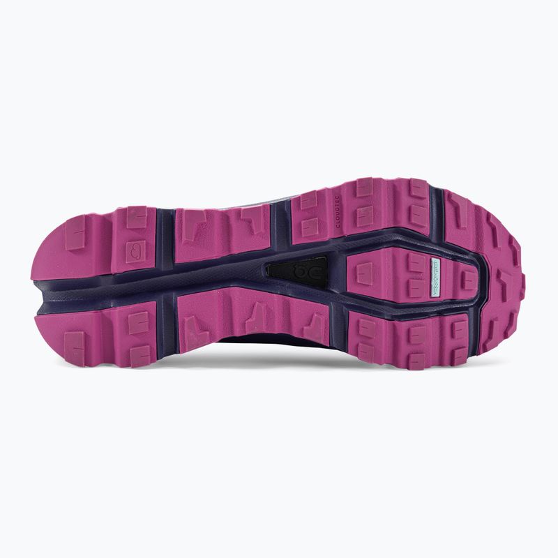 Moteriški bėgimo bateliai On Cloudvista Waterproof flint/acai 5
