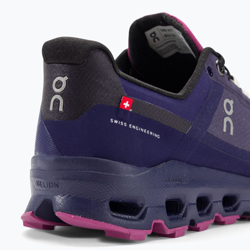 Moteriški bėgimo bateliai On Cloudvista Waterproof flint/acai 10