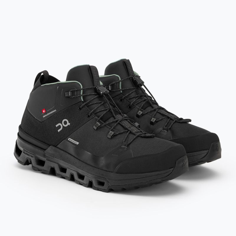Vyriški trekingo batai On Cloudtrax Waterproof black 3MD10870553 4