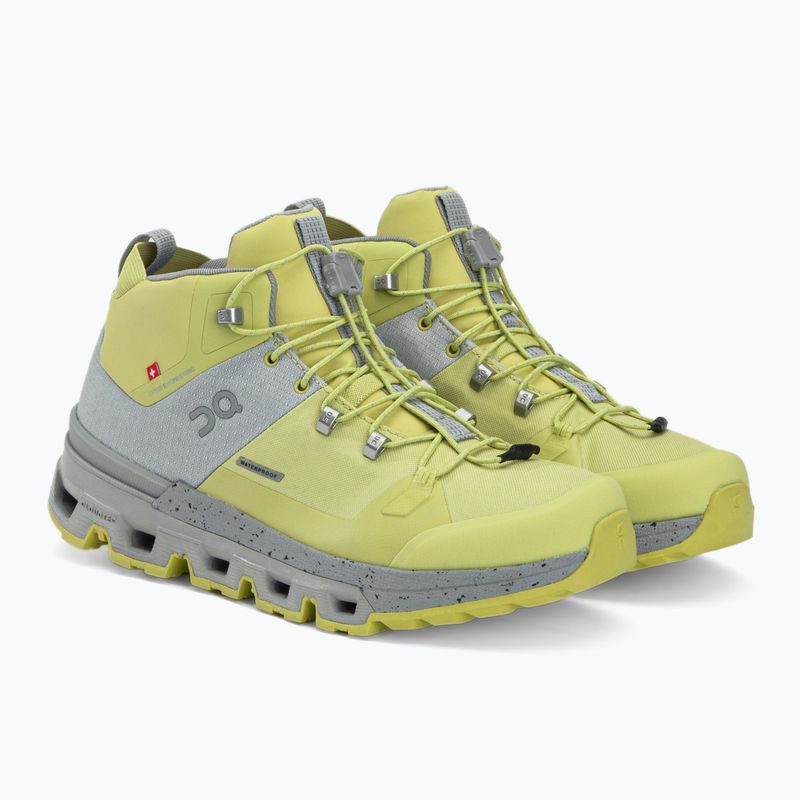 Moteriški sportiniai bateliai On Cloudtrax Waterproof yellow 3WD10881099 4