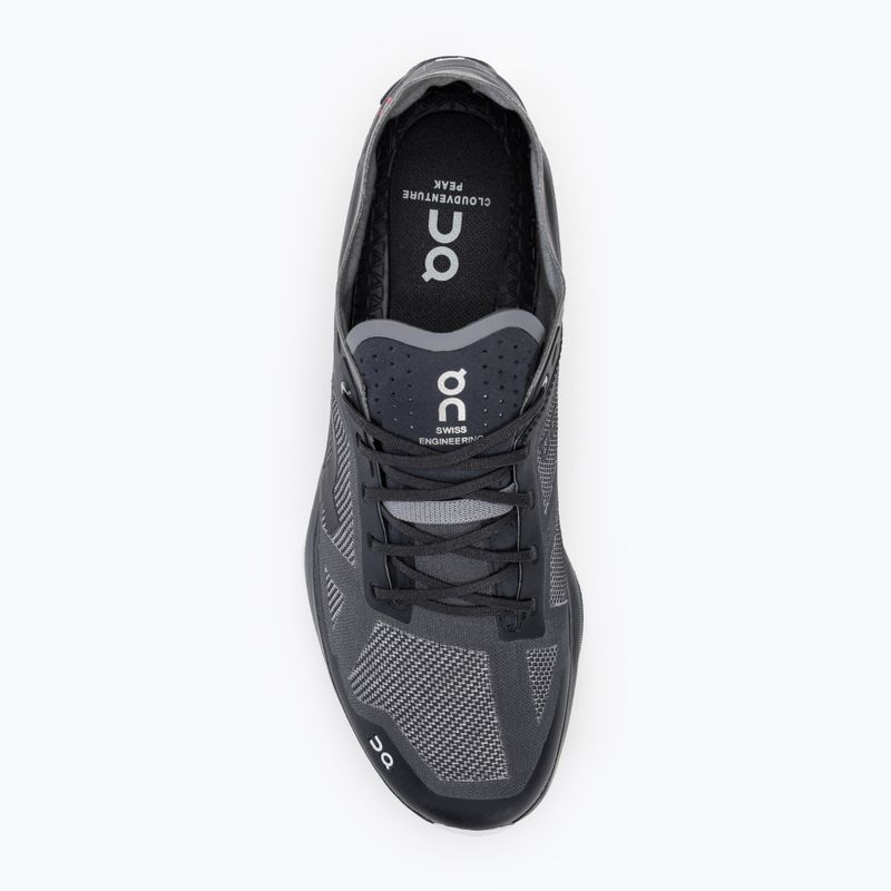 Vyriški bėgimo bateliai On Cloudventure Peak 3 black/glacier 5