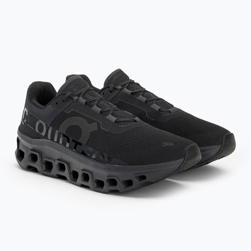 Vyriški bėgimo bateliai On Cloudmonster black 6199025 4
