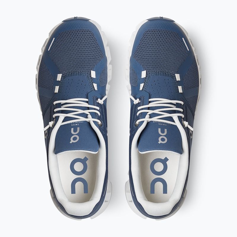 Moterų bėgimo bateliai On Cloud 5 denim/white 13
