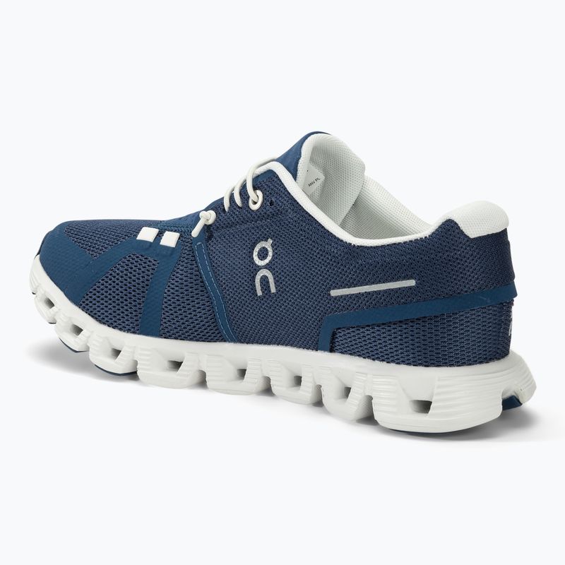 Moterų bėgimo bateliai On Cloud 5 denim/white 3