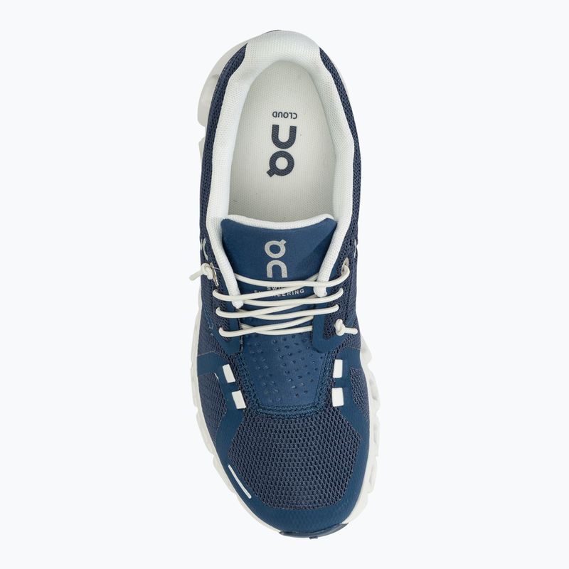 Moterų bėgimo bateliai On Cloud 5 denim/white 5