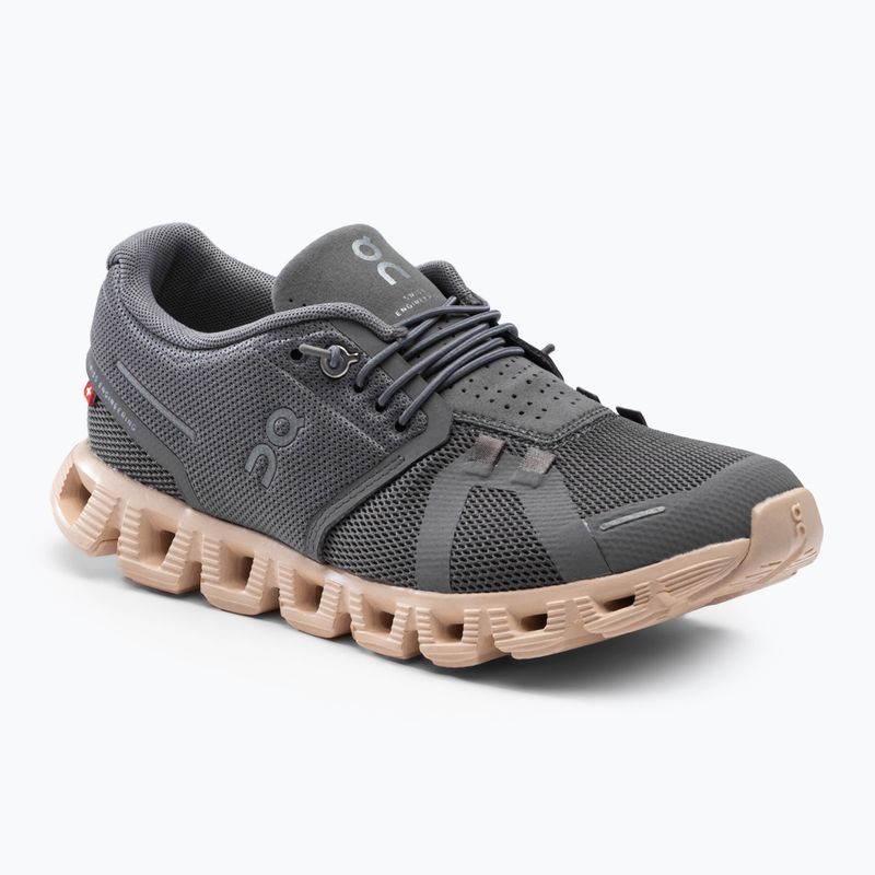 Moteriški bėgimo bateliai On Cloud 5 grey 5998883