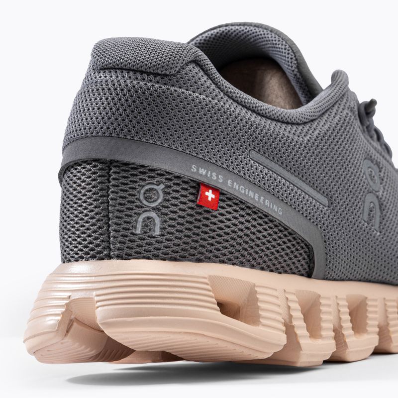 Moteriški bėgimo bateliai On Cloud 5 grey 5998883 8