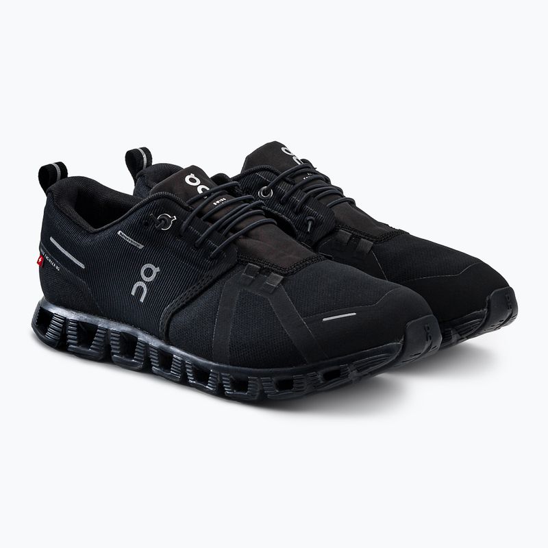 Vyriški bėgimo bateliai On Cloud 5 Waterproof black 5998842 5