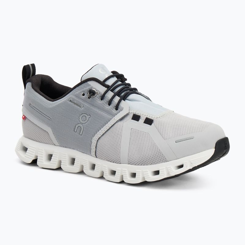 Moteriški bėgimo batai On Cloud 5 Waterproof glacier/white