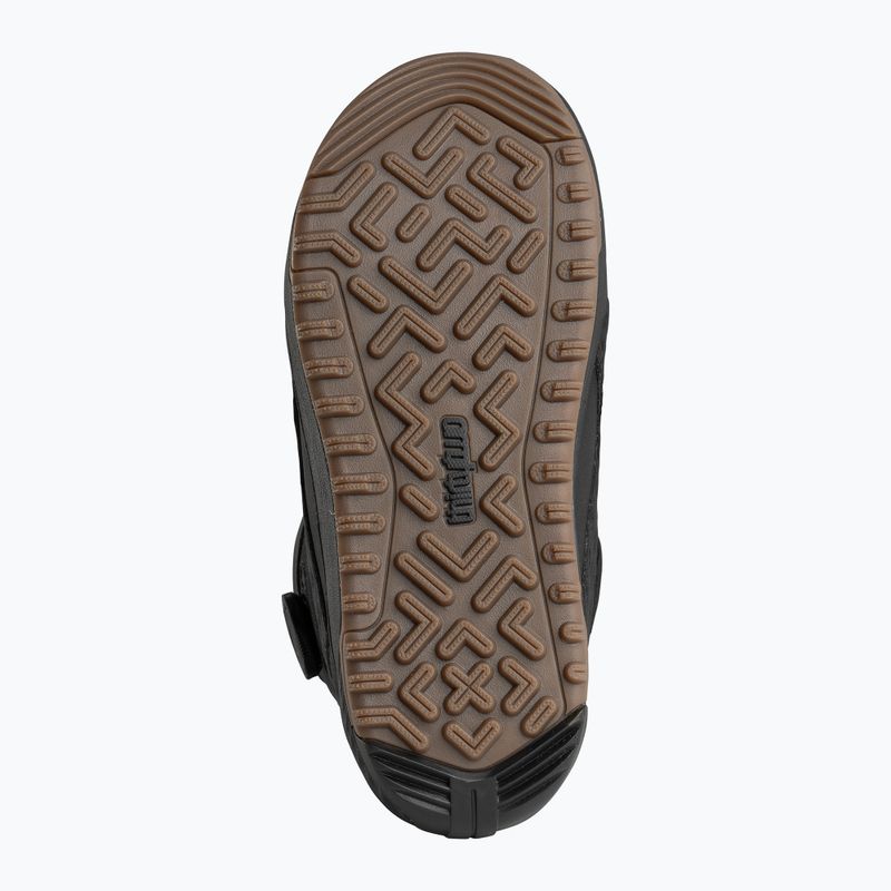 Vyriški snieglenčių batai ThirtyTwo Lashed Wide Double Boa black/black/gum 4