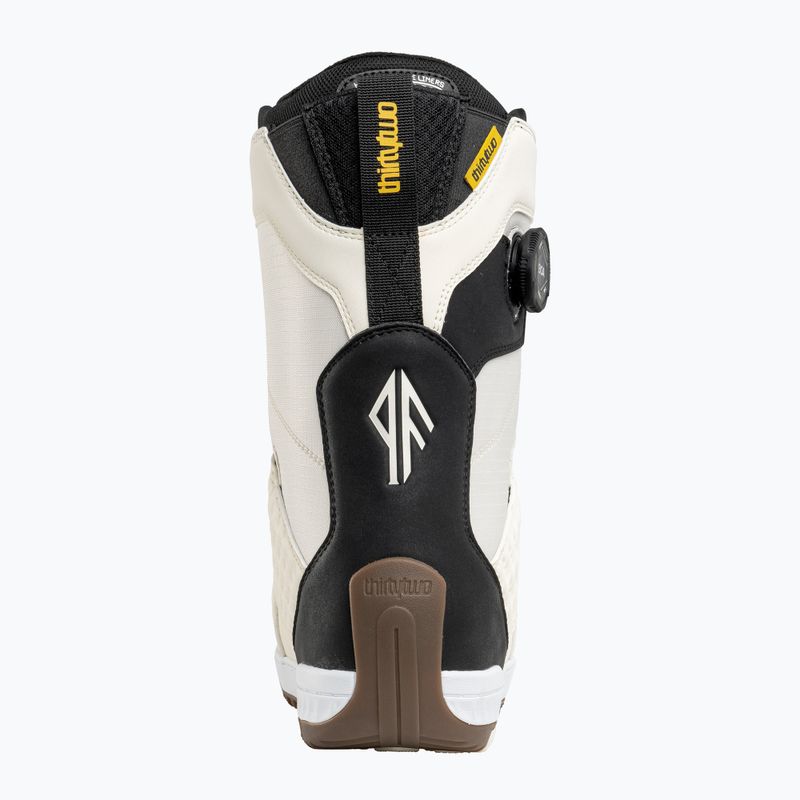Vyriški snieglenčių batai ThirtyTwo Lashed Double Boa Fava white/black/yellow 3