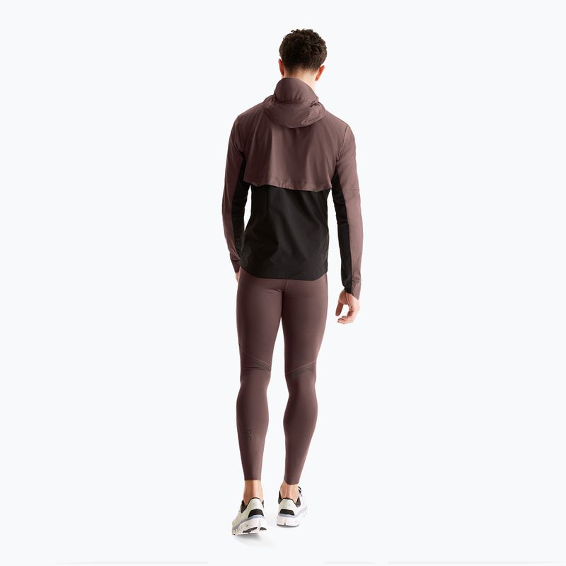Vyriški bėgimo antblauzdžiai On Running Performance Winter grape 2