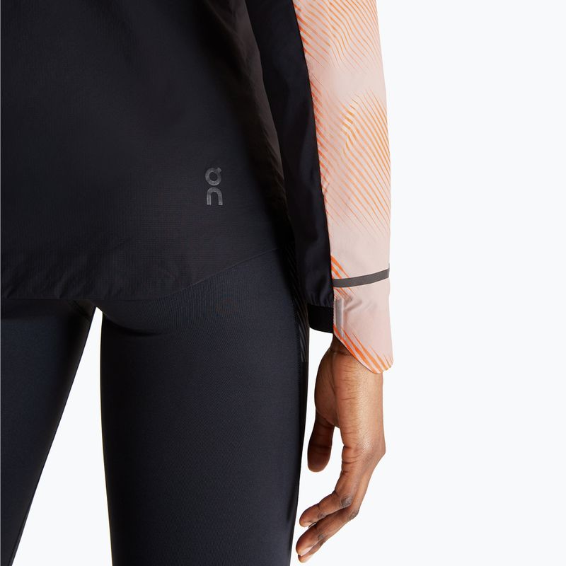 Moteriška bėgimo striukė On Running Weather Lumos woodrose/black 5