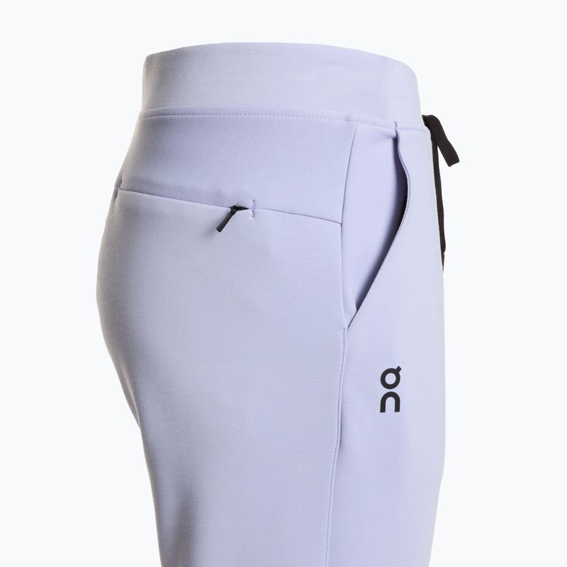 Moteriškos bėgimo kelnės On Running Sweat lavender 3