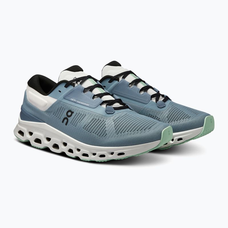 Vyriški bėgimo bateliai On Cloudstratus 3 wash/metal 10