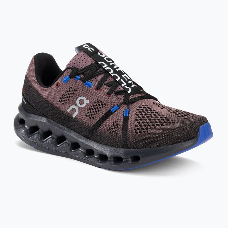 Vyriški bėgimo bateliai On Cloudsurfer black/cobalt