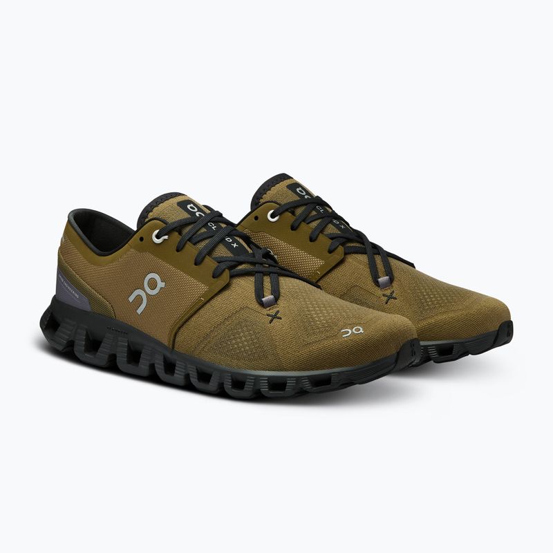 Vyriški bėgimo bateliai On Cloud X 3 hunter/black